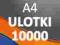 Ulotki / Plakaty A4 10000 - PROJEKT I WYSYŁKA 0 zł