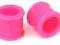 PIERCING TUNELE SILIKONOWE FUKSJA FLEXI 12mm
