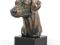 Doberman statuetka z brązu na marmurze Art Dog
