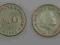 Antyle Holenderskie Srebro 1/4 Gulden 1954 rok BCM