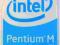 Naklejka Intel Pentium M 16x20mm