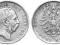 Saksonia - moneta - 5 Marek 1875 E - SREBRO
