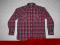 KOSZULA GLO-STORY CZERWONA BIAŁA KRATA 164cm 13 L