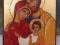 IKONA - ŚW.RODZINA- ORYGINAŁ/PISANA/