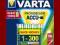 4 x akumulatory  VARTA  1000mAh- AAA(R3)