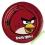 TALERZYKI ANGRY BIRDS 8 szt 23cm CZERWONY PTAK