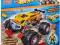 MEGA BLOKS Hot Wheels Monster Żółty