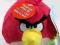 Angry Birds maskotka pluszowa dźwięk 11cm czerwona