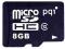 Karta pamięci PQI microSDHC 8GB class10 + adapter