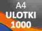 Ulotki / Plakaty A4 1000 - PROJEKT I WYSYŁKA 0 zł