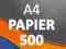 Papier firmowy A4 500 szt + Projekt i WYSYŁKA 0zł