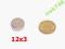 MAGNES NEODYMOWY 12x3 MAGNES WALCOWY 12/3 NdFeB