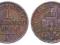 Prusy - moneta - 1 Pfennig 1866 A - 2