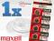 1x BATERIA MAXELL CR1620 DL EA 3V 80mAh OLSZTYN