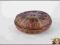 7763-30 ...WIKLINOWY PLECIONY KOSZYK PUDELKO BROWN