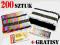 MULINA MIX MULTI zestaw 200 SZTUK nici + GRATISY