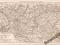 WIELKOPOLSKA. Efektowna mapa 1879 rok oryginał