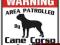 TABLICZKA UWAGA PIES - Cane Corso - WARNING !