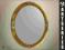 STYLOWE LUSTRO ZŁOTE OWALNE RZEŹBIONE ANTYK !!!