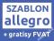 Szablon aukcji allegro - Indywidualny + logo FVAT