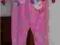 PIŻAMA DRES EARLY DAYS rozmiar 2/3 LATA PINK