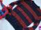 GAP _ rewelacyjny _ SWETER _ w paski _ 145 cm