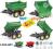 ROLLY TOYS PRZYCZEPA WYWROTKA MEGATRAILER 2 KOLORY