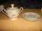 Cukiernica + 2 małe talerzyki Bavaria sygnowane