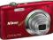 Aparat foto Nikon s2600 red 14mpx wakacje