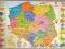 PODKŁADKA na biurko - mapa Polski - POLSKA JAKOŚĆ