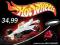 HOT WHEELS POJAZD NA LINKE RIPCORD MEGA PREDKOŚĆ