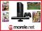 Xbox 360 500GB + Kinect + 23gry + FORZA Horizon