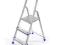 MASYWNA DRABINA ALUMINIOWA 3 STOPNIOWA WARSZAWA