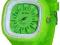 HIT - Zegarek Jelly Watch - FLOWER - ZIELONY