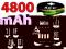 ŁADOWARKA DO AKUMULATORKÓW + 4 AKUM. AA 4800 mAh