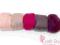 wełna do filcowania 5x10g zestaw nr 3 PINK