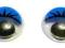 OCZY OCZKA SAMOPRZYLEPNE DO ZABAWEK 2 PARY !! 12mm