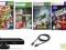 XBOX 360 500GB PAD + KINECT + 5 GIER+ HDMI +24H