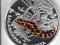SYMBOLE PRZYRODY Salamandra Plamista 14,14g Ag 925