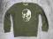 f562 bluza koloru khaki z nadrukiem r.13/14 lat