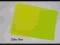 Papier samoprzylepny żółty fluo  25 ark. A4