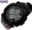 Czarny super sportowy zegarek OCEANIC AD119 10 ATM