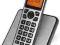 telefon bezprzewodowy srebrny MaxCom MC1550