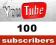 100 YouTube Subskrypcji, Subskrypcje, Suby! TANIO