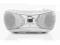 BOOMBOX BUSH RADIOODTWARZACZ CD / MP3 / FM SREBRNY