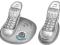 Telefon bezprzewodowy 2 słuchawki, interkom