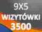 Eleganckie wizytówki 3500 szt. JAKOŚĆ i PRESTIŻ