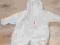 Śliczny kombinezon biały 0-3 mc