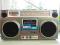 radiomagnetofon boombox Hitachi TRK 8020W