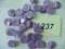 Guziki na stopce 12,5 mm k.fiolet mel 48szt. K.237